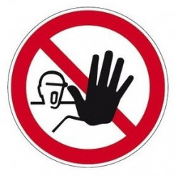 Sticker baignade interdite