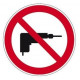 Sticker passage interdit