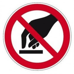 Sticker roller interdit