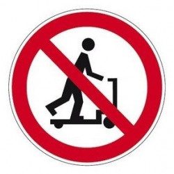 Sticker ne pas toucher