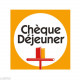 Sticker cheque dejeuner