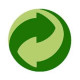 Sticker Logo recyclage
