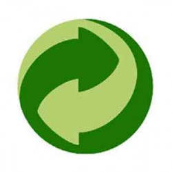 Sticker Logo recyclage