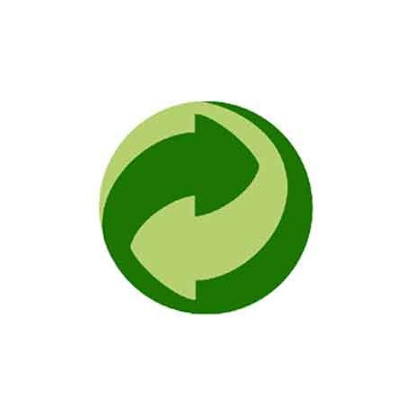 Sticker Logo recyclage