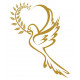 Sticker colombe