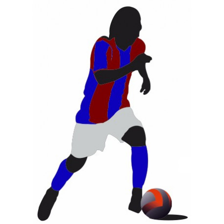 Sticker mural Foot chambre