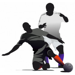 Sticker Foot joueurs