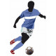 Sticker mural Foot ballon bleu