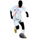 Sticker Foot ballon blanc