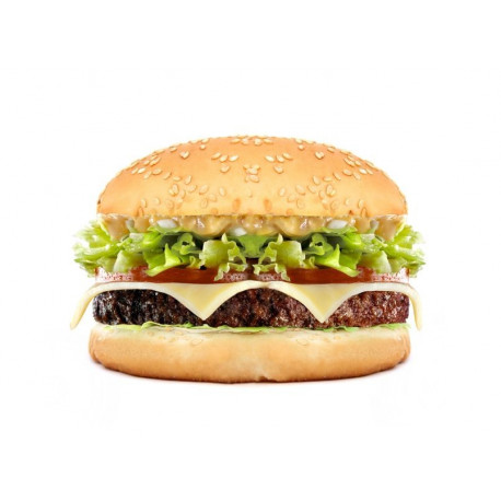 Sticker hamburger steack