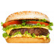 Sticker hamburger steack