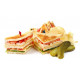 Sticker sandwich jambon salade