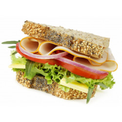 Sticker sandwich cornichon