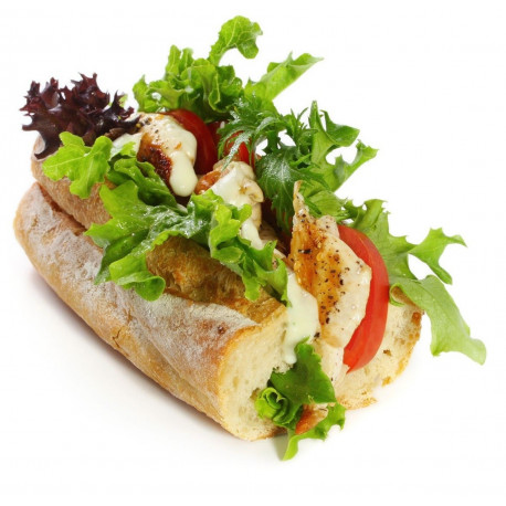 Sticker sandwich cornichon tomate