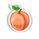 Sticker Abricot