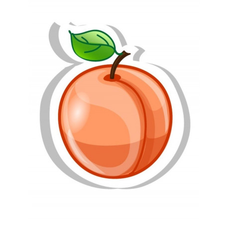 Sticker Abricot