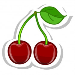 Sticker Cerise