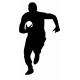 Autocollant Rugby