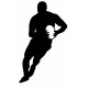 Sticker Rugby chambre