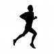 Sticker Coureur athlétisme