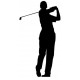 Sticker Golfeur