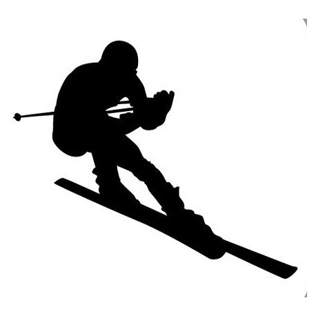 Sticker skieur