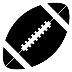 Sticker Balle de rugby