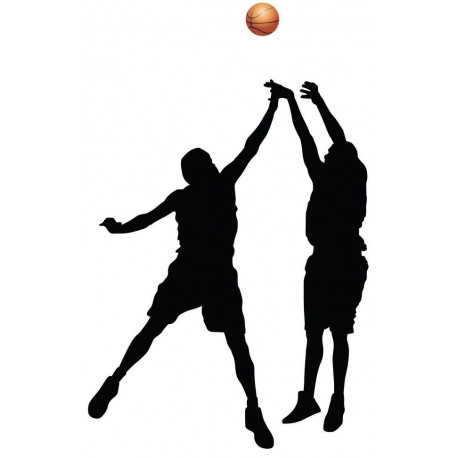 Autocollant basketteur