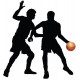 deco Sticker basketteur
