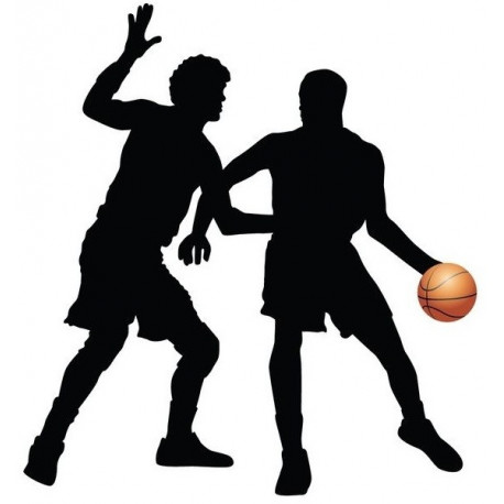 deco Sticker basketteur