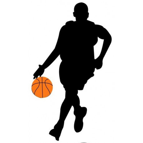 Sticker basketteur chambre
