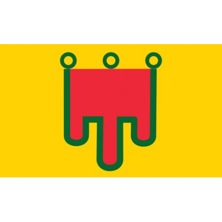 Sticker drapeau Aquitaine