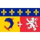 Sticker drapeau Provene Alpes Cote d'Azur
