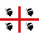 Sticker drapeau Corse