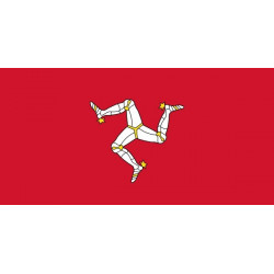 Sticker drapeau Ile de Man
