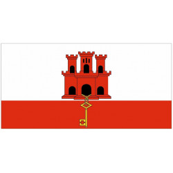 Sticker drapeau Gibraltar