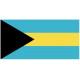 Sticker drapeau Bahamas