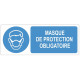 Sticker obligation - Masque de protection obligatoire