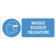 Sticker obligation - Masque soudeur obligatoire