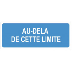 Sticker obligation - Au dela de cette limite