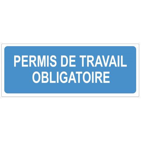 Sticker obligation - Permis de travail obligatoire