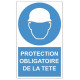 Sticker obligation - Protection obligatoire de la tête