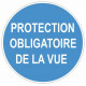 Sticker obligation - Protection obligatoire de la vue