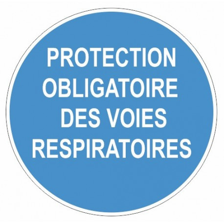 Sticker obligation - Zone à consignes de securité particulières