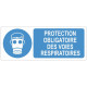 Sticker obligation - Protection obligatoire des voies respiratoires
