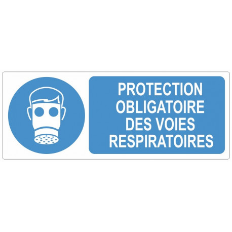 Sticker obligation - Protection obligatoire des voies respiratoires