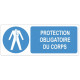 Sticker obligation - Protection obligatoire du corps
