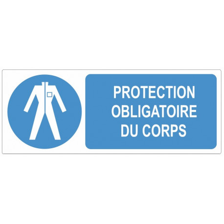 Sticker obligation - Protection obligatoire du corps