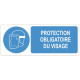 Sticker obligation - Protection obligatoire du visage
