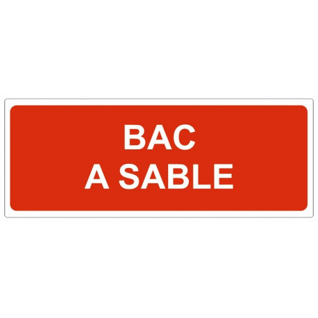 Sticker Bac à sable